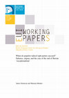 Research paper thumbnail of When Do Populist Radical Right Parties Succeed? Salience, Stigma, and the Case of the End of Iberian ‘Exceptionalism’