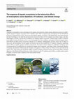 Research paper thumbnail of The response of aquatic ecosystems to the interactive effects of stratospheric ozone depletion, UV radiation, and climate change