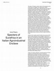 Research paper thumbnail of Specters of Eurafrica in an Italian Agroindustrial Enclave