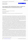 Research paper thumbnail of Stacey Vanderhurst. 2022. Unmaking migrants: Nigeria's campaign to end human trafficking. Ithaca, NY: Cornell University Press. pp. 210