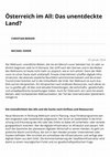 Research paper thumbnail of Österreich im All: Das unentdeckte Land (A&W-Blog, 2024)