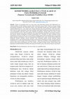 Research paper thumbnail of Konsep Pembelajaran Baca Tulis Al-Qur’An Pada Pendidikan Dasar