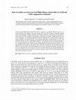 Research paper thumbnail of Role of weather on &lt;i&gt;Alternaria&lt;/i&gt; Leaf Blight Disease and its effect on Yield and Yield Components of Mustard