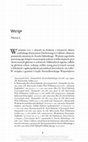 Research paper thumbnail of Wstęp