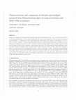 Research paper thumbnail of Characterization and comparison of oleogels and emulgels prepared from Schizochytrium algal oil using monolaurin and MAG/DAG as gelators