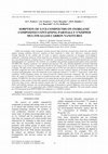 Research paper thumbnail of Sorption of U(VI) compounds on inorganic composites containing partially unzipped multiwalled carbon nanotubes