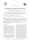 Research paper thumbnail of XPS investigations of VPO catalysts under reaction conditions