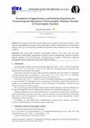 Research paper thumbnail of Foundation of Appurtenance and Inclusion Equations for Constructing the Operations of Neutrosophic Numbers Needed in Neutrosophic Statistics