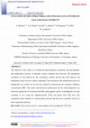 Research paper thumbnail of Evaluation of the antibacterial and anticogulant activities of Linum usitatissimum L.extracts