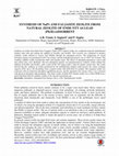 Research paper thumbnail of SYNTHESIS OF NaP1 AND FAUJASITE ZEOLITE FROM NATURAL ZEOLITE OF ENDE-NTT AS LEAD (Pb(II))ADSORBENT