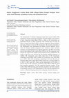 Research paper thumbnail of Kajian Penggunaan Carbon Black N990 sebagai Bahan Pengisi Kompon Karet Alam: Sifat Dinamik, Kestabilan Termal, dan Ketahanan Panas