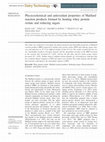 Research paper thumbnail of Physico-chemical and antioxidant properties of chitosan film with addition of β-carotene and butylated hydroxytoluene