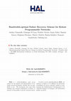 Research paper thumbnail of Bandwidth-optimal Failure Recovery Scheme for Robust Programmable Networks