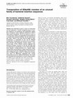 Research paper thumbnail of Transposition of ISHp608, member of an unusual family of bacterial insertion sequences