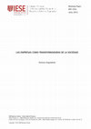 Research paper thumbnail of Las Empresas Como Transformadoras De La Sociedad