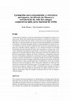 Research paper thumbnail of Cartografar para compreender : a viticultura portuguesa, da difusão do filoxera à estruturação da rede das adegas cooperativas pela Junta Nacional do Vinho