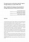 Research paper thumbnail of Os mapas insertos nas descrições e guias de viagem a Portugal editados nos séculos XVIII e XIX