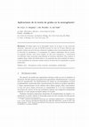 Research paper thumbnail of Aplicaciones de la teoría de grafos en la neurogénesis