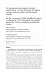 Research paper thumbnail of Vital MOREIRA e José DOMINGUES – «No bicentenário da contrarrevolução antiliberal de 1823 em Portugal: a vindicta contra o sistema político-constitucional vintista», Araucaria, vol. 26, n.º 55, 2024 pp. 37-60.