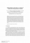 Research paper thumbnail of Political Identity on Pop-Tafsir: An Analysis of Celebrity Dai’s Interpretation on YouTube