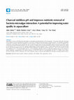 Research paper thumbnail of Charcoal stabilizes pH and improves nutrients removal of bacteria-microalgae interaction: A potential for improving water quality in aquaculture