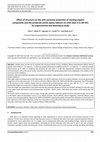 Research paper thumbnail of Effect of structure on the anti-corrosive properties of starting organic compounds and the produced amine epoxy adducts on mild steel in 0.1M HCl: An experimental and theoretical study