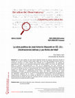 Research paper thumbnail of La obra poética de José Antonio Mazzotti en EE. UU.: Declinaciones latinas y Las flores del Mall