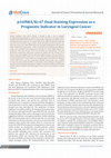 Research paper thumbnail of p16INK4/Ki-67 Dual-Staining Expression as a Prognostic Indicator in Laryngeal Cancer