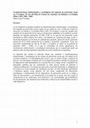 Research paper thumbnail of Transformaciones institucionales y tecnológicas del esquema de protección social en el Uruguay : el caso del Plan de Centros de Atención a la Infancia y la Familia Plan CAIF : 2003 - 2009