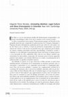 Research paper thumbnail of RESEÑA: Edgardo  Pérez  Morales,  Unraveling  Abolition.  Legal  Culture  and  Slave  Emancipation  in  Colombia.New  York:  Cambridge  University Press, 2022, 242 pp., por DANIEL GUTIERRÉZ ARDILA