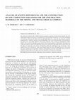 Research paper thumbnail of ANALYSIS OF KNOWN DEPENDENCES AND THE CONSTRUCTION OF NEW COMPACTION EQUATIONS FOR THE FINE-FRACTION MATERIALS OF THE MINING AND METALLURGICAL COMPLEX