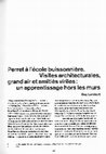 Research paper thumbnail of Perret à l’école buissonnière. Visites architecturales, grand air et amitiés viriles : un apprentissage hors les murs