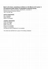 Research paper thumbnail of Back to the future: Sweatshop conditions on the Mexico-U.S. Border. II. occupational health impact of Maquiladora industrial activity