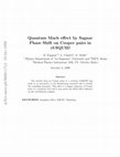 Research paper thumbnail of Quantum Mach effect by Sagnac Phase Shift on Cooper pairs in rf-SQUID