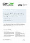 Research paper thumbnail of Modellprojekte öffentlich geförderte Beschäftigung in NRW: Teilnehmerauswahl und professionelle Begleitung machen den Unterschied