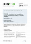 Research paper thumbnail of Ergebnisse der Evaluation der Modellprojekte öffentlich geförderte Beschäftigung in Nordrhein-Westfalen