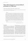 Research paper thumbnail of Experimental immunology Mast cell involvement in zymosan-induced peritonitis in C57Bl/6 mice