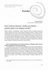 Research paper thumbnail of Prof. Giedrius Subačius: "Kalba nėra kibiras - pripylei pilną ir jau daugiau netelpa"