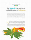 Research paper thumbnail of La bioética y nuestra relación con el planeta