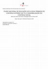 Research paper thumbnail of PLANO NACIONAL DE EDUCAÇÃO (2014-2024): PRIMAZIA DOCONTROLE EXTERNO VIA TCU E (IN)VIABILIZAÇÃO DOCONTROLE SOCIAL