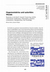 Research paper thumbnail of Hegemoniekrise und autoritäre Wende Rezension zu Ian Bruff / Cemal B. Tansel (Hg.) (2020): Authoritarian neoliberalism. Philosophies, practices, contestations. Abingdon/New York: Routledge.