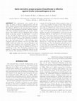 Research paper thumbnail of Garlic derivative propyl propane thiosulfonate is effective against broiler enteropathogens in vivo