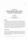 Research paper thumbnail of Social Media Advertising: A Dimensional Change Creator in Consumer Purchase Intention