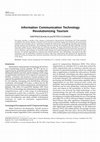 Research paper thumbnail of Information communication technology revolutionizing tourism