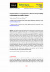 Research paper thumbnail of Implementation of Legal Norms Notaries Responsibility in the Making of a Deed of Grants