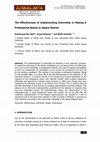 Research paper thumbnail of The Effectiveness of Implementing Internship in Making A Professional Notary in Jepara District