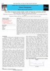 Research paper thumbnail of The effect of deposit money banks credit on Nigerian economic growth