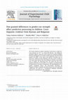 Research paper thumbnail of Fine-grained differences in gender-cue strength affect predictive processing in children: Cross-linguistic evidence from Russian and Bulgarian