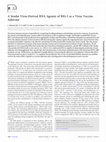 Research paper thumbnail of A Sendai Virus-Derived RNA Agonist of RIG-I as a Virus Vaccine Adjuvant