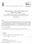 Research paper thumbnail of Wright functions as scale-invariant solutions of the diffusion-wave equation